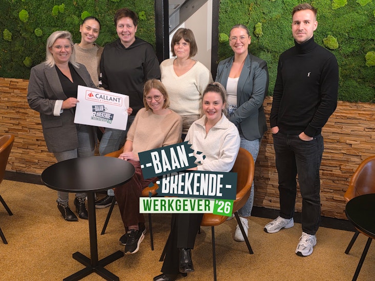 Callant is allereerste 'Baanbrekende Werkgever' onder de verzekeringsmakelaars