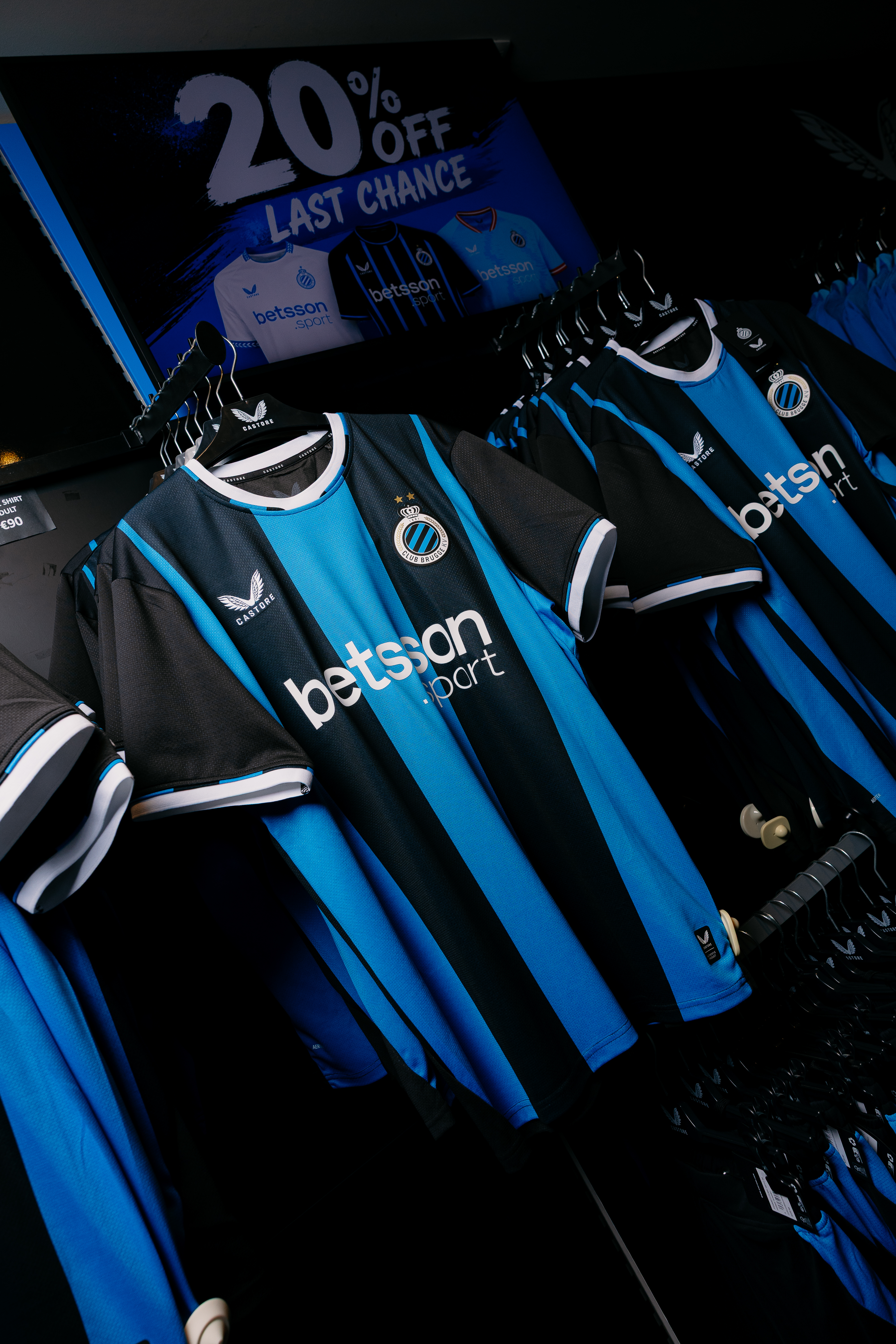 Student/Flexi Club Shop chez Club Brugge KV