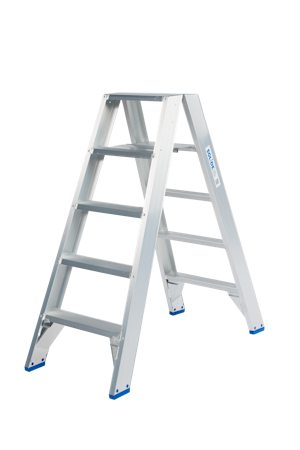 Solide DT05 dubbele trapladder met 5 treden